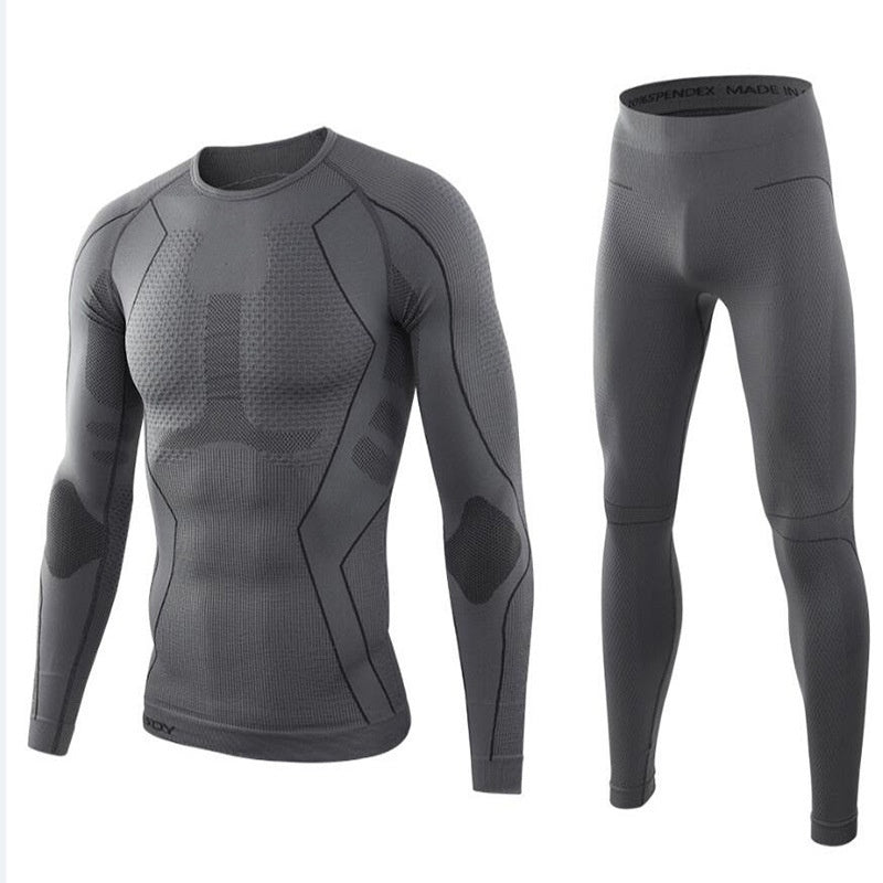 Mens Thermal Underwear Top And Pants Set