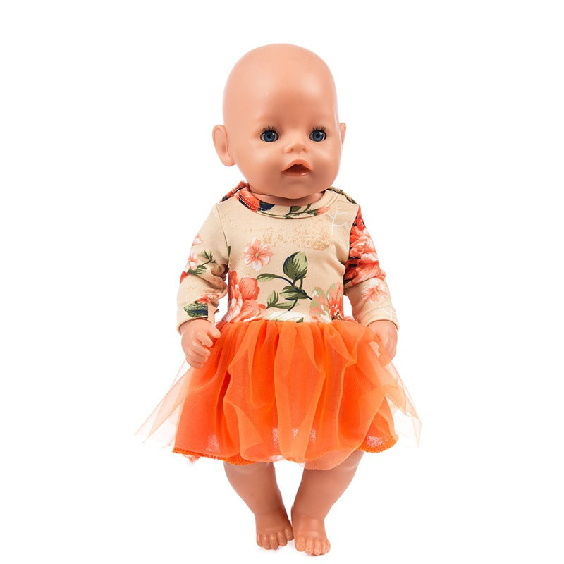 Tulle Skirt Shaf Doll Dress