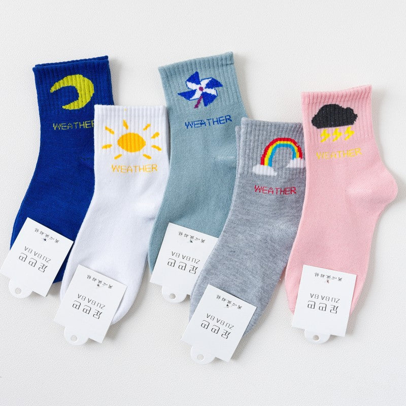 Cute cartoon women socks