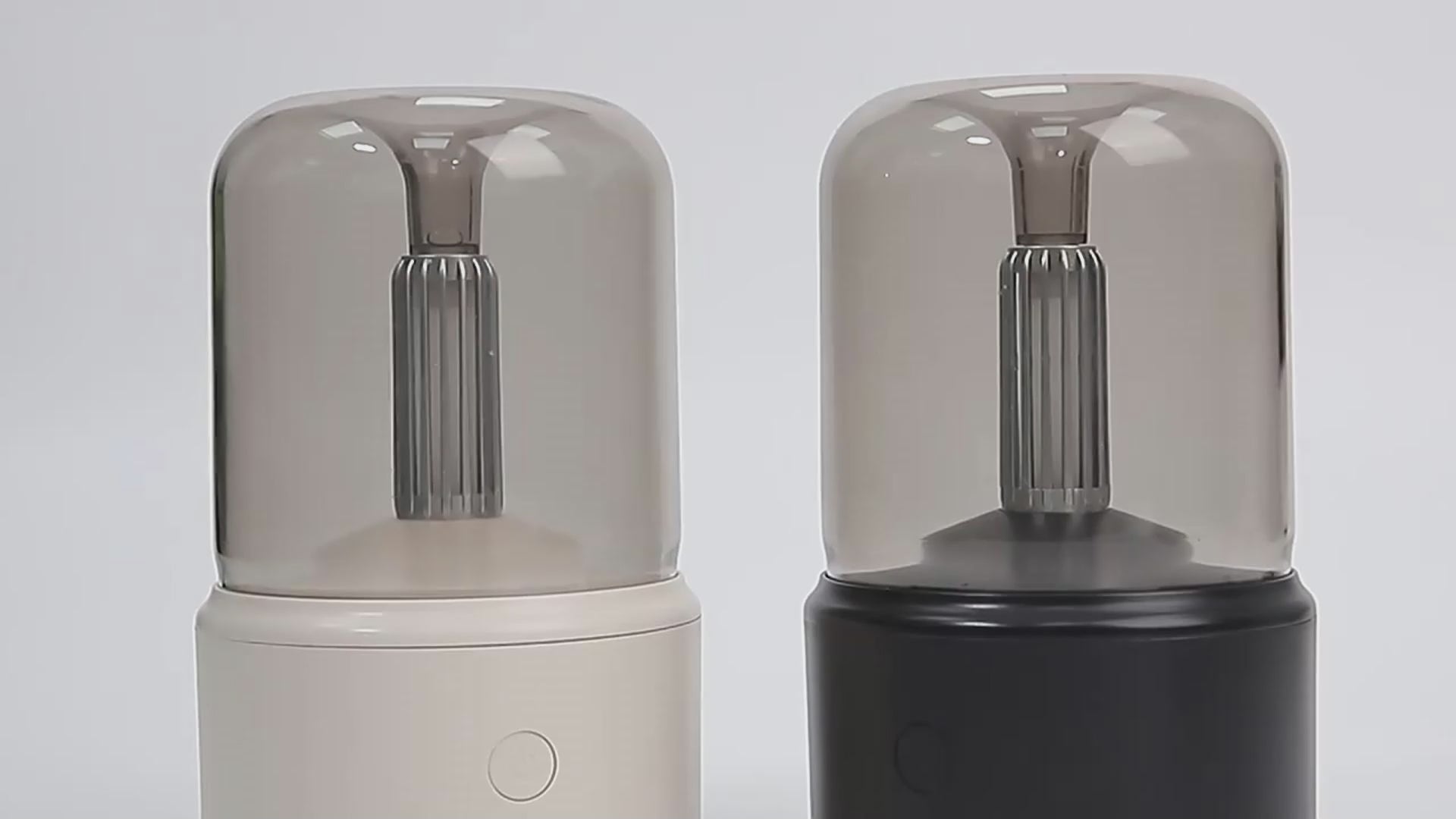 Atmosphere Light Humidifier Candlelight Aroma Diffuser Portable 120ml Electric USB Air Humidifier Cool Mist Maker Fogger 8-12 Hours With LED Night Light